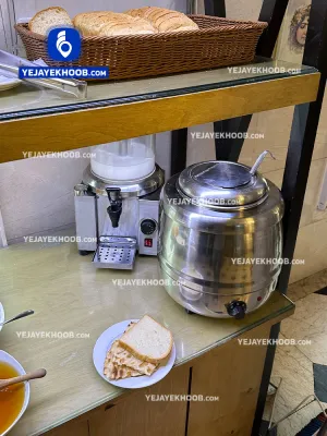 هتل جهان تهران - میز سلف صبحانه