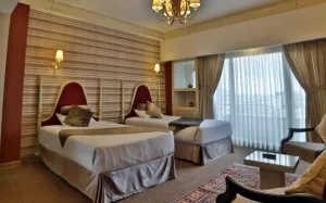 هتل هما 2 مشهد - اتاق 2 تخته (2 تخت 1 نفره)