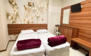 هتل آپارتمان نصیری مشهد - اتاق 2 تخته (2 تخت 1 نفره)