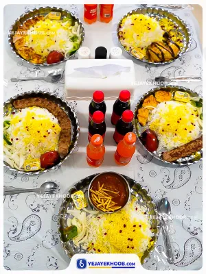 هتل آپارتمان حجت نو مشهد - منوی غذایی