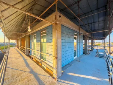 اقامتگاه بومگردی بی گون هرمز - نمای بیرونی