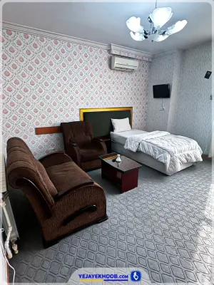 هتل آپارتمان آلما مشهد - اتاق یک تخته