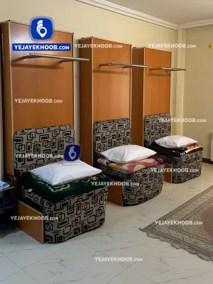 هتل آپارتمان تندیس مشهد - اتاق ۳ تخته (۳ تخت ۱ نفره)