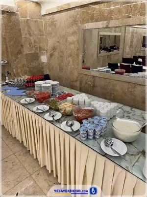 هتل آراد مشهد - میز ماست و ترشی جات