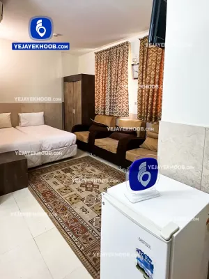 هتل آپارتمان رویال مشهد - اتاق ۲ تخته (1 تخت ۲ نفره)