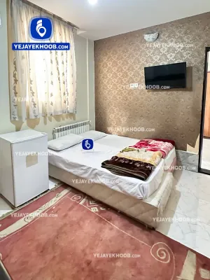 هتل آپارتمان فیروزمند مشهد - اتاق 2 تخته (1 تخت 2 نفره)