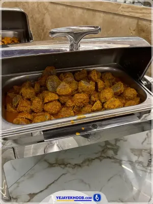 منوی شام هتل آراد مشهد - کوفته تبریزی