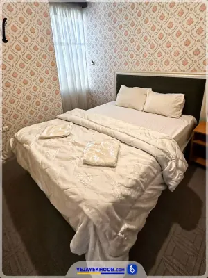 هتل آپارتمان آلما مشهد - اتاق ۲ تخته (۱ تخت ۲ نفره)