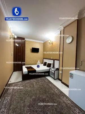 هتل آپارتمان افسون مشهد - اتاق ۲ تخته ( ۱ تخت ۲ نفره)  