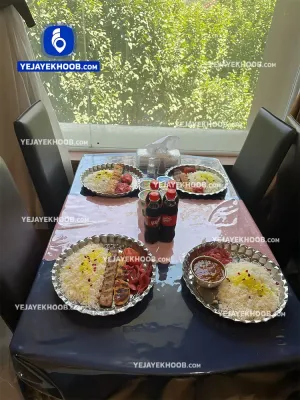 منوی ناهار هتل آپارتمان آتریس مشهد