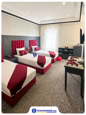 هتل سایه مشهد - اتاق 3 تخته رویال (3 تخت 1 نفره)