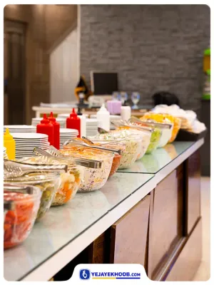 هتل سایه مشهد - میز سالاد