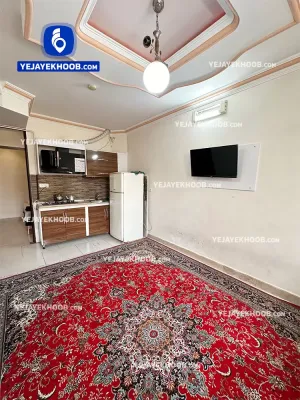 واحد اقامتی نیک نژاد مشهد - نمای اتاق