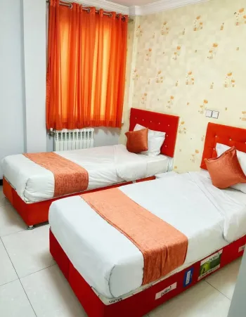 هتل آپارتمان تائب شیراز - اتاق 2 تخته (2 تخت 1 نفره)