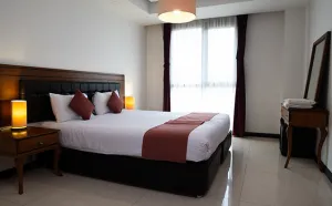 هتل آپارتمان ستیا تهران - اتاق 2 تخته (1 تخت 2 نفره)