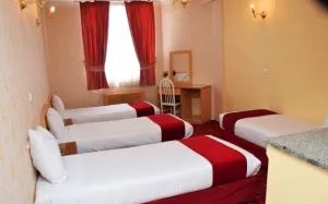 هتل آزادی تهران - اتاق 4 تخته (4 تخت 1 نفره)