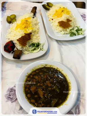 هتل آپارتمان لوکس مشهد - منوی غذایی