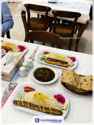 هتل آپارتمان میرمفیدی مشهد - منوی غذایی