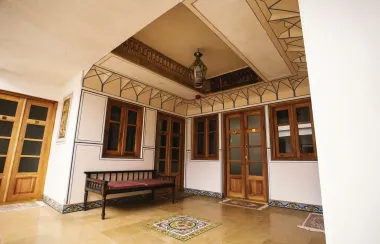 اقامتگاه سنتی بخردی اصفهان - نمای محوطه