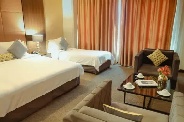 هتل ایران کیش - اتاق 3 تخته (1 تخت 2 نفره 1 تخت 1 نفره)