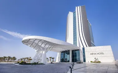 هتل آریا کیش - نمای بیرونی 