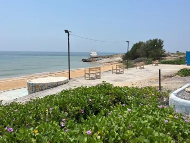 مجتمع اقامتی باغ ایران زمین قشم - نمای بیرونی 