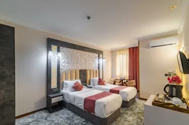 هتل آرام قشم - اتاق 2 تخته (2 تخت 1 نفره)