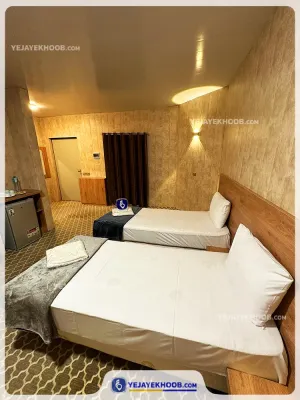 هتل خلیج فارس قشم - اتاق 2 تخته (2 تخت 1 نفره)