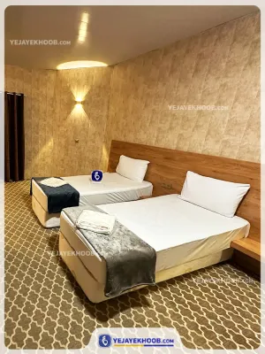 هتل خلیج فارس قشم - اتاق 2 تخته (2 تخت 1 نفره)