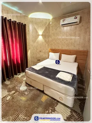 هتل خلیج فارس قشم - اتاق 2 تخته (1 تخت 2 نفره)