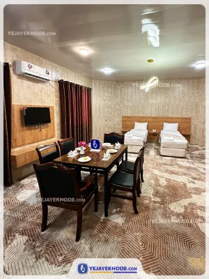 هتل خلیج فارس قشم - اتاق 2 تخته (2 تخت 1 نفره)