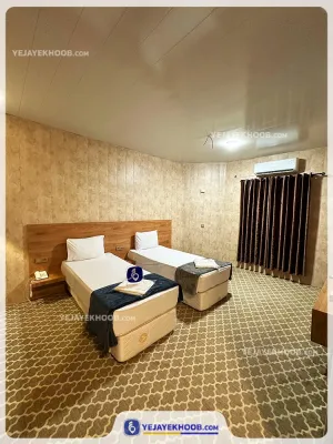 هتل خلیج فارس قشم - اتاق 2 تخته (2 تخت 1 نفره)