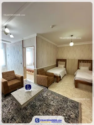 هتل آپارتمان دنیز قشم - اتاق 2 تخته (2 تخت 1 نفره)