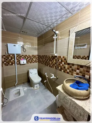 هتل آپارتمان دنیز قشم - سرویس بهداشتی و حمام