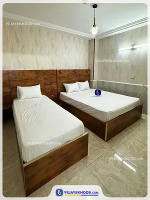 هتل آپارتمان دنیز قشم - اتاق 3 تخته (1 تخت 2 نفره 1 تخت 1 نفره)