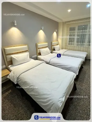 هتل سینگو قشم - اتاق 3 تخته (3 تخت 1 نفره)