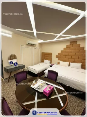 هتل سینگو قشم - اتاق 3 تخته (1 تخت 2 نفره 1 تخت 1 نفره)