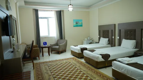 هتل ارم قشم - اتاق 3 تخته (3 تخت 1 نفره)