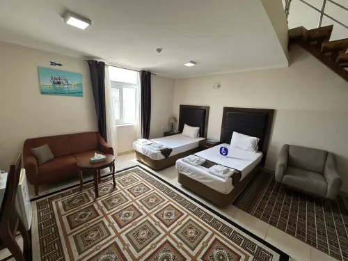 هتل ارم قشم - اتاق 2 تخته (2 تخت 1 نفره)