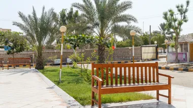 هتل مریم جزیره قشم - نمای محوطه