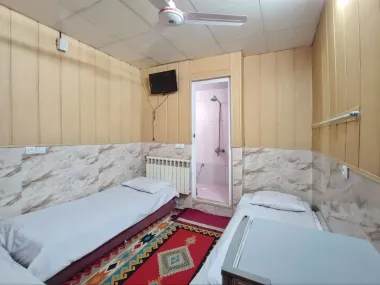 مهمانپذیر حیدری شیراز - نمای اتاق