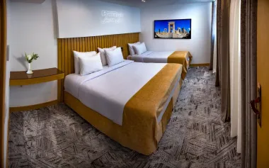 هتل هدیش شیراز - اتاق 3 تخته (1 تخت 2 نفره)