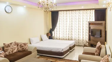 هتل آپارتمان رز ریحان شیراز - اتاق 2 تخته (2 تخت 1 نفره)