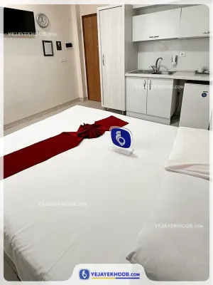 هتل آپارتمان آلتون مشهد - اتاق 2 تخته (1 تخت 2 نفره)