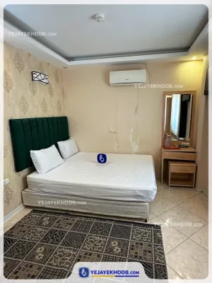 هتل آپارتمان سبز طلایی مشهد - اتاق 2 تخته (1 تخت 2 نفره)