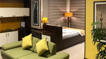 هتل آپارتمان وزرا تهران - نمای اتاق