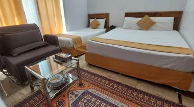 هتل سعدی تهران - اتاق 3 تخته (1 تخت 2 نفره)