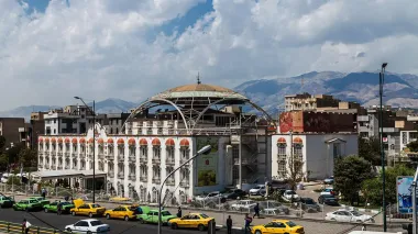 هتل شهر تهران - نمای بیرونی