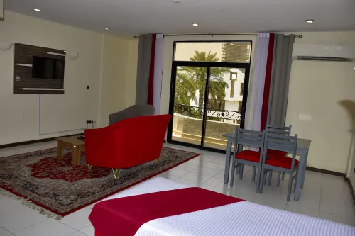 هتل پارسیان کیش - نمای اتاق