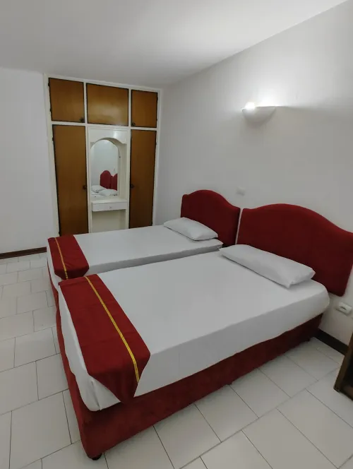 هتل پارسیان کیش - اتاق 2 تخته (2 تخت 1 نفره)